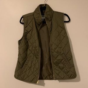 Army Green Puffer Vest